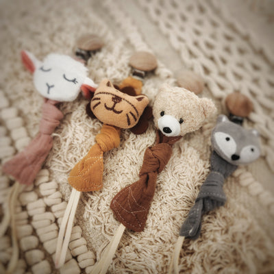 Animal Pacifier Clips