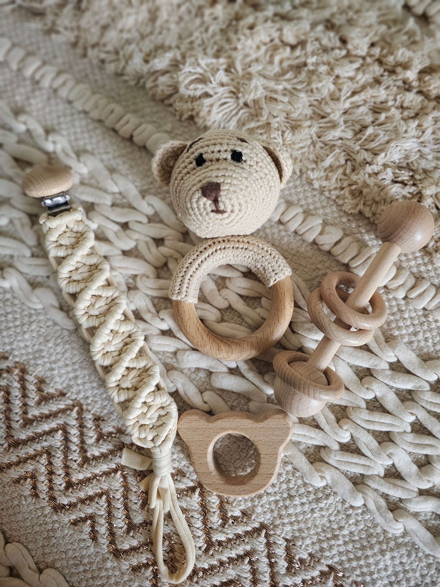 Teddy Crochet Set