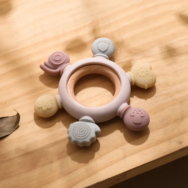 Pink Round Teether