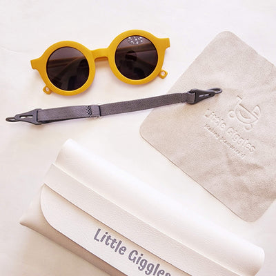 Yellow Flexible Baby Sunglasses