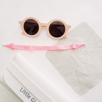 Pink Flexible Baby Sunglasses