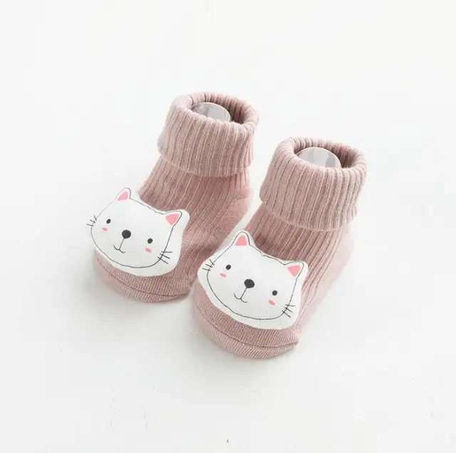 Pink Cat Socks | Little Giggles