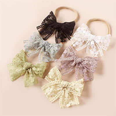 Sia Lace Hair Bows | Image 1