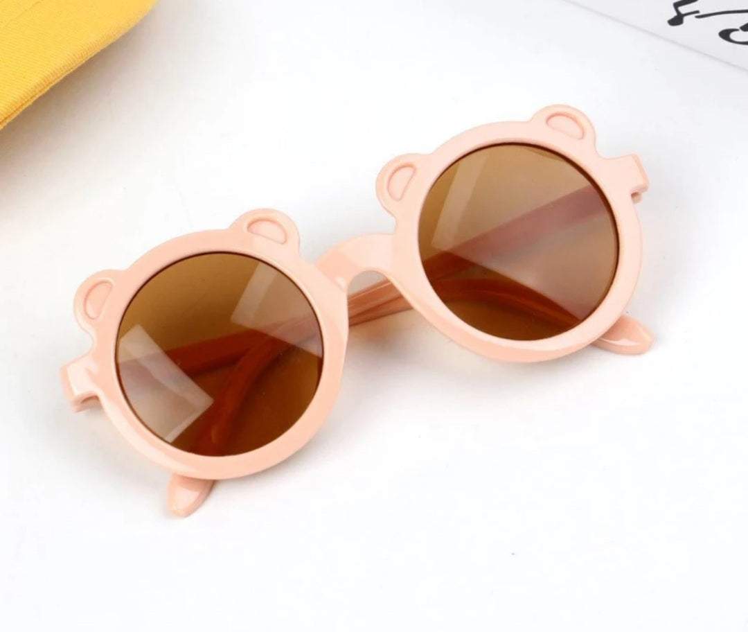 Peach Teddy Sunglasses 