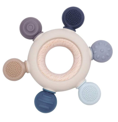 Round Blue Hues Teether | Image 1