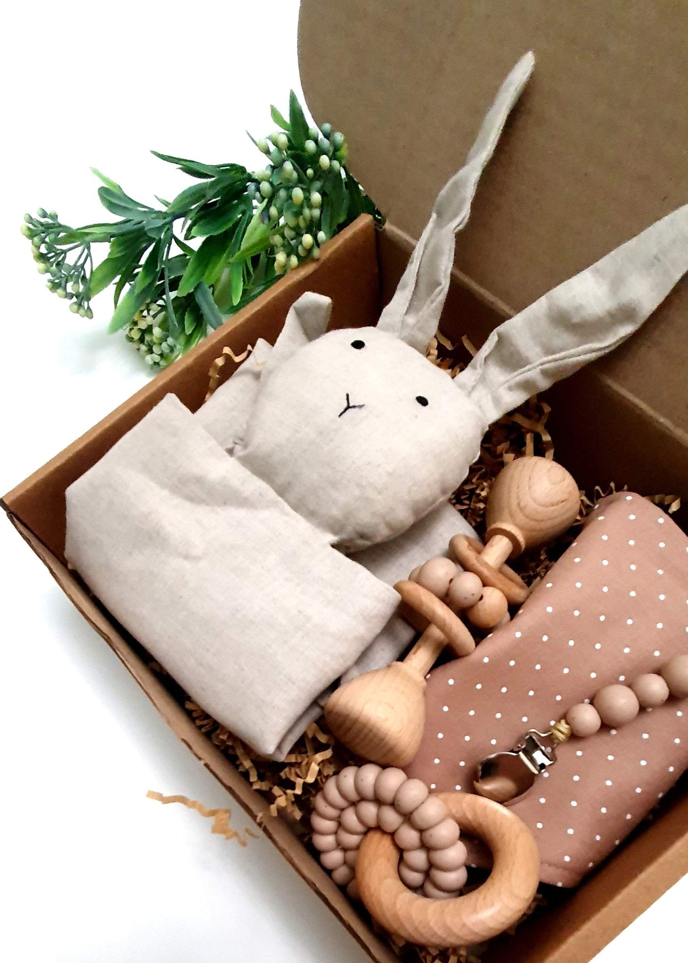 Beige Bunny Gift Set | Image 2 | Little Giggles