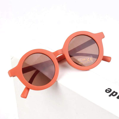 Orange Matte Sunglasses