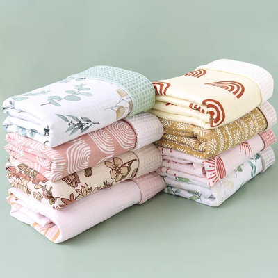 Bamboo Cotton Blanket Set | Little Giggles
