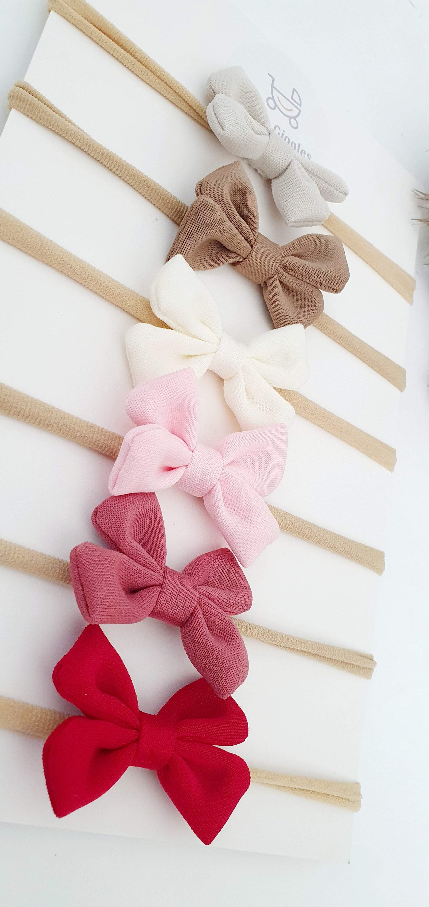Pretty Pinks Headbow - Pack of 6 | Image 2