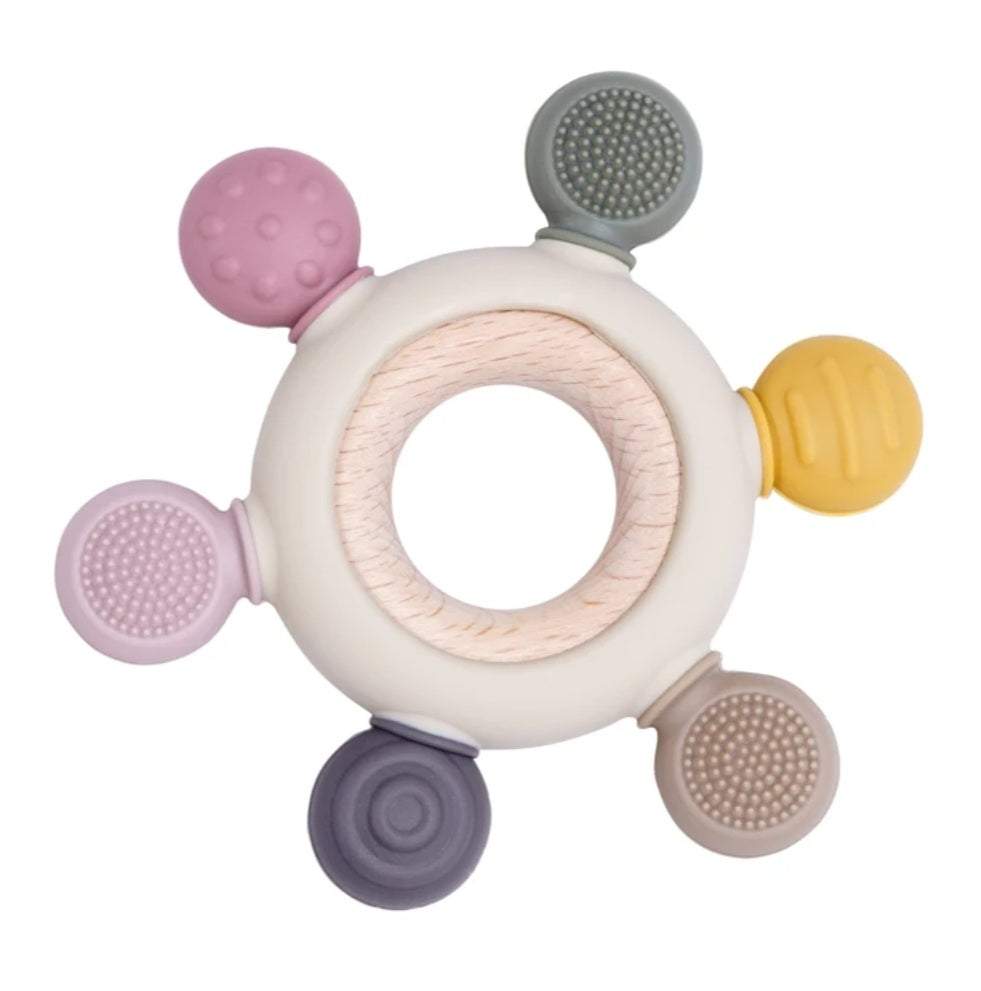 Round Pink Hues Teether | Image 1