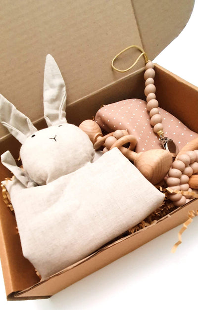 Beige Bunny Gift Set | Little Giggles