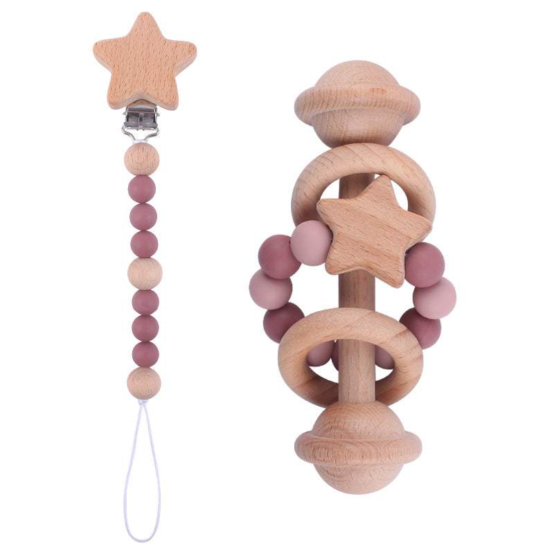 Star Rattle and Pacifier Set | Image 7