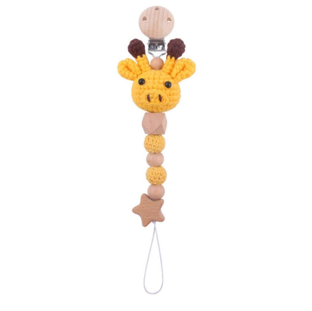 Giraffe Pacifier Clip | Image 1