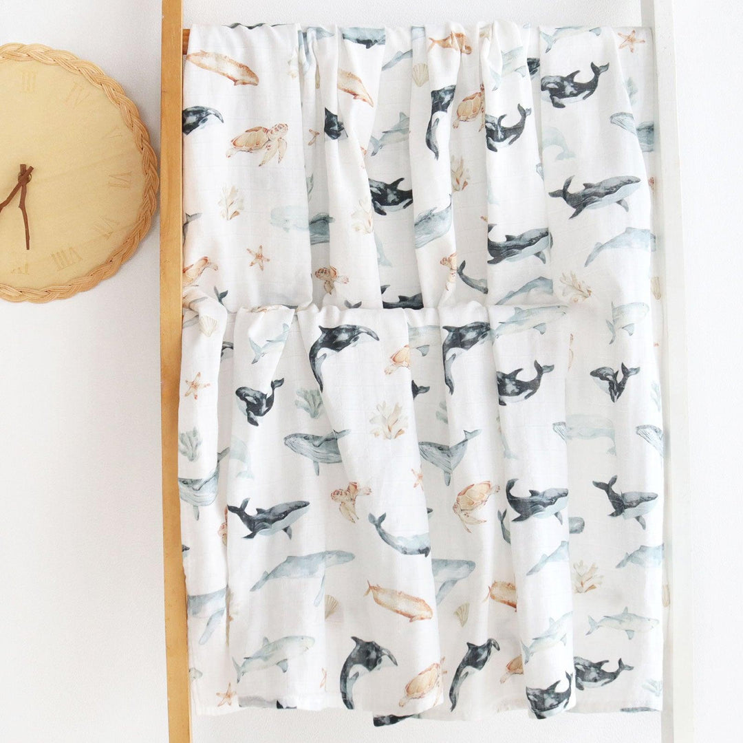 Ocean Swaddle Set