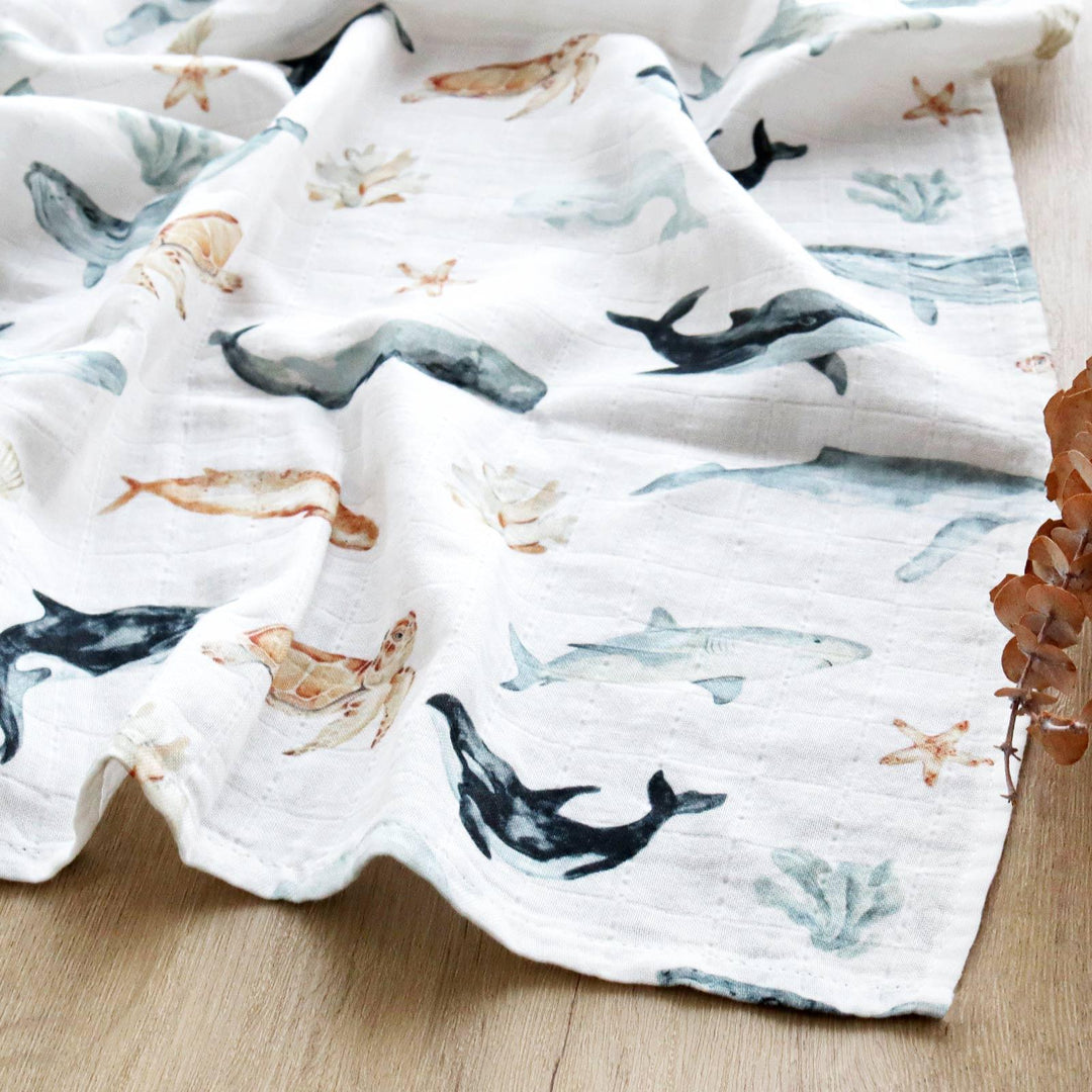 Ocean Swaddle Set