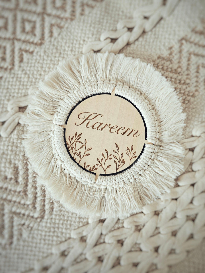Custom Macrame Discs