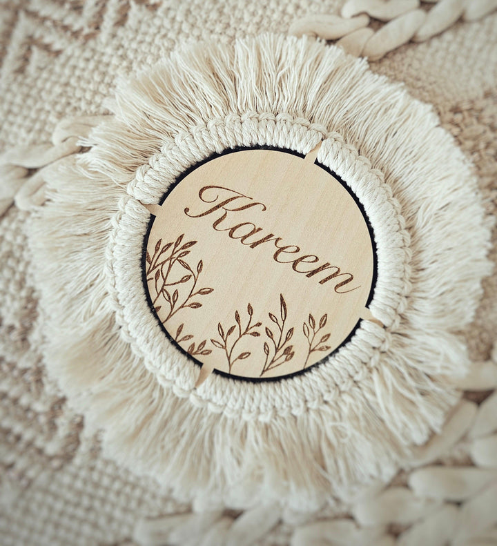 Custom Macrame Discs