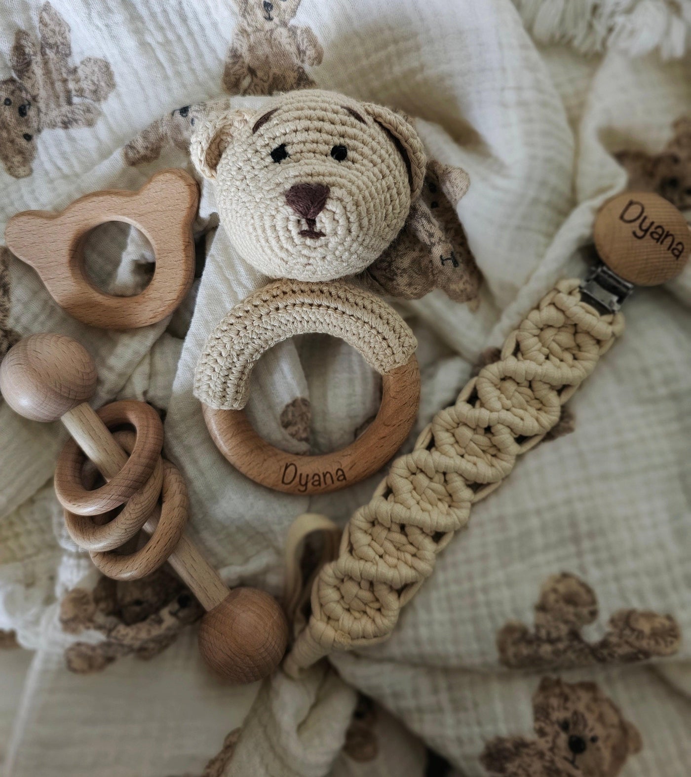 Teddy Crochet Set
