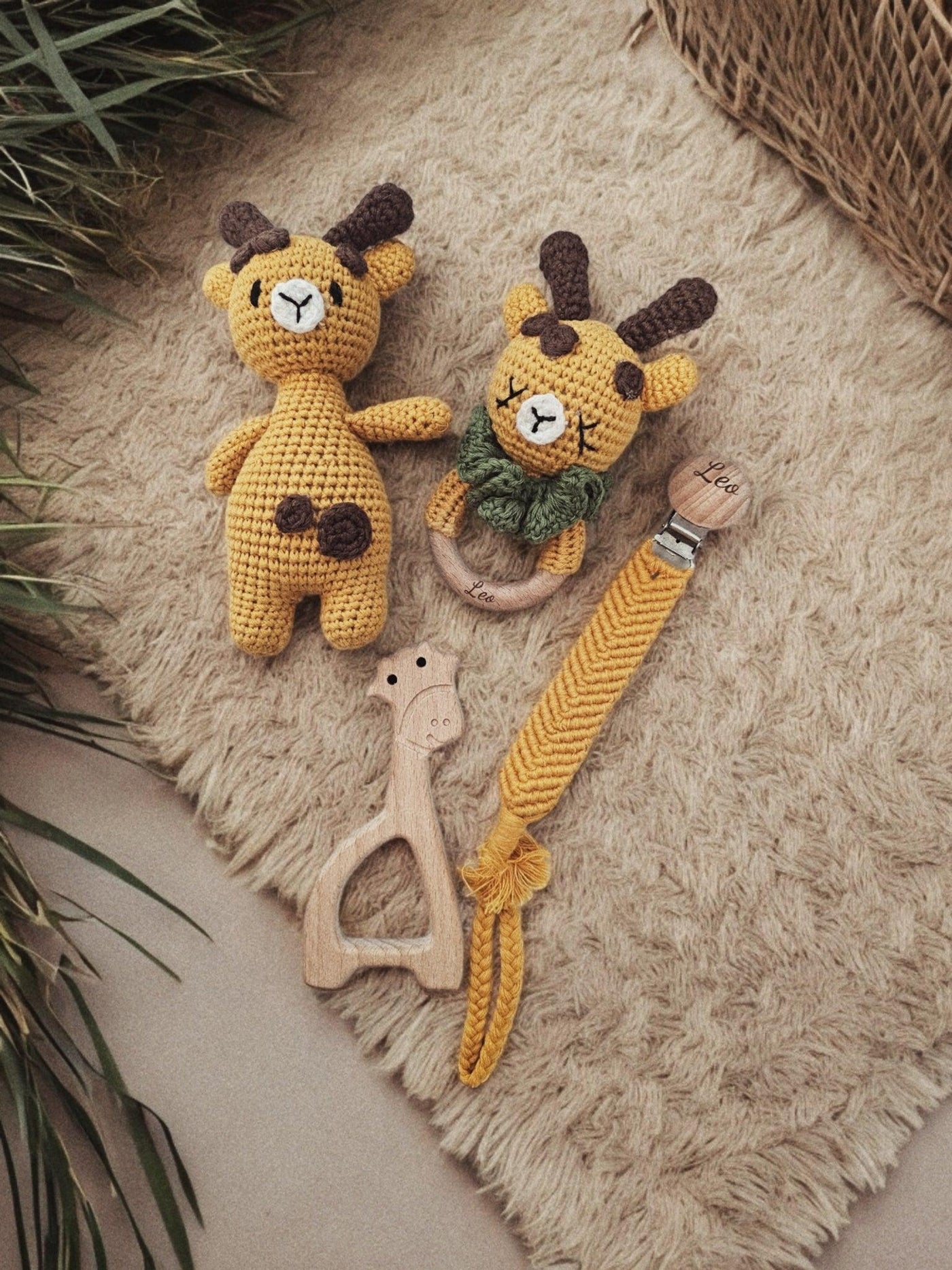 Giraffe Crochet Set