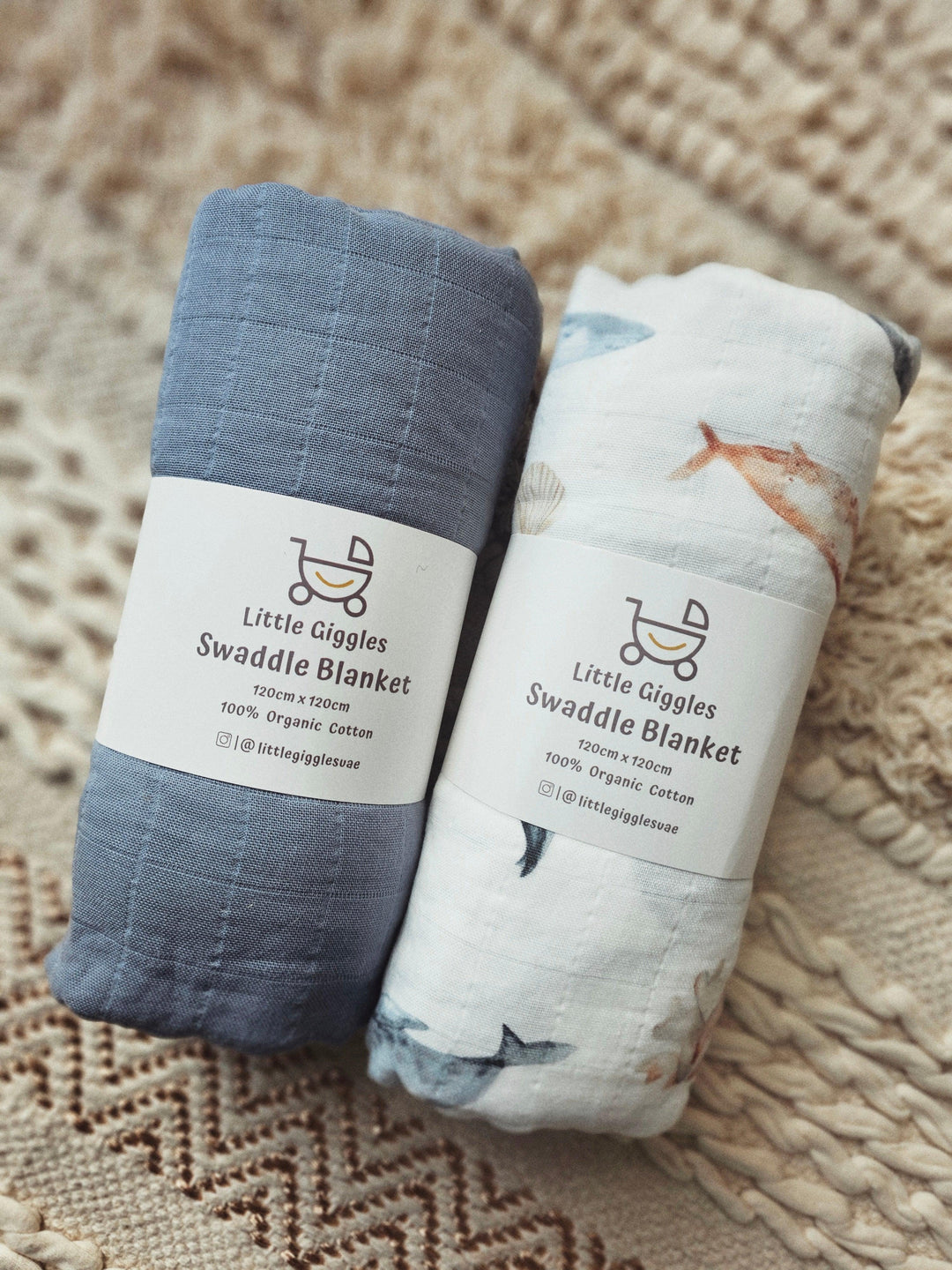 Ocean Swaddle Set