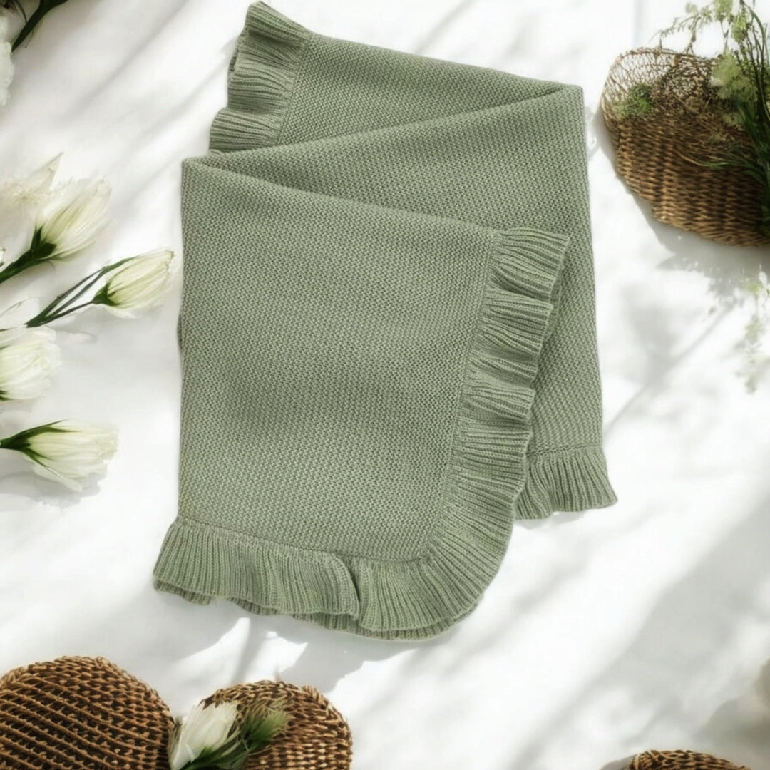 Ruffle Blanket