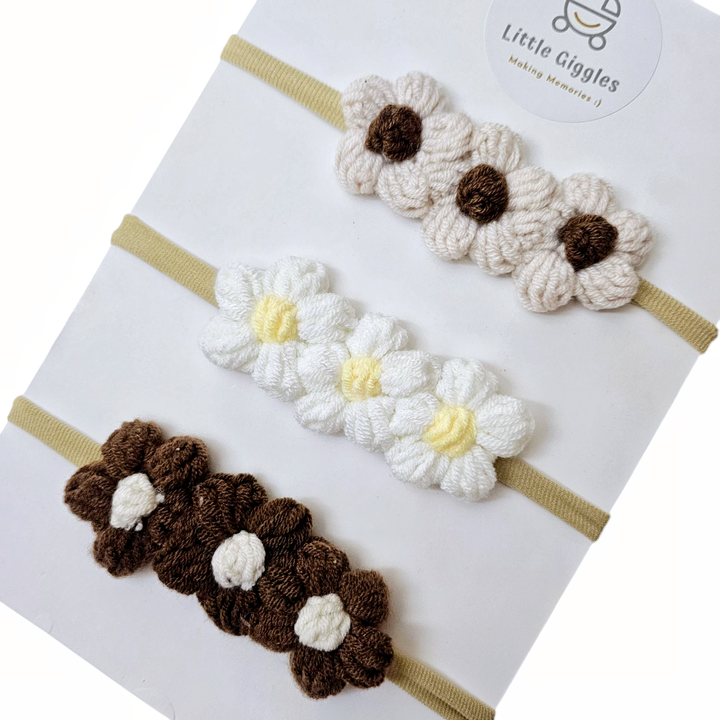 Crochet Flower Headbands