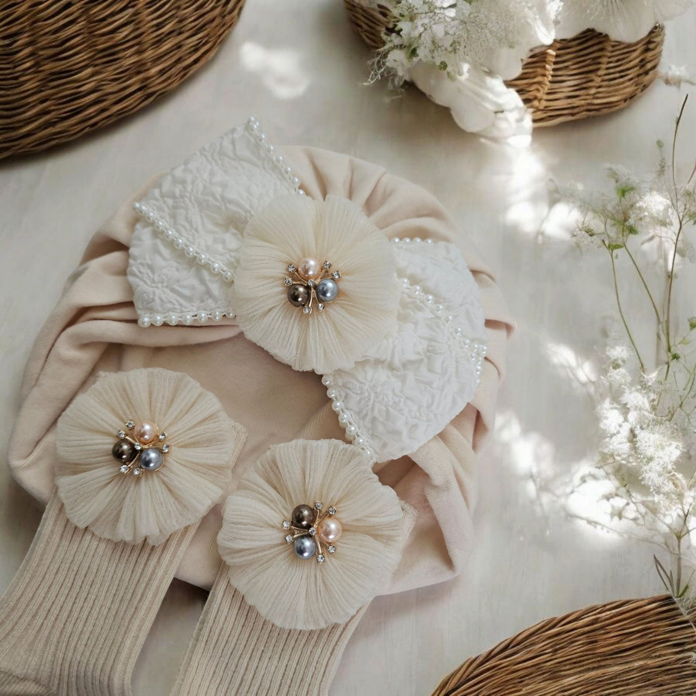 Amelia Turban & Sock Set
