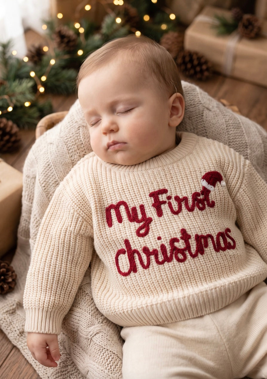 My First Christmas Jumper - PRE ORDER (DELIVERY BY MID NOV)