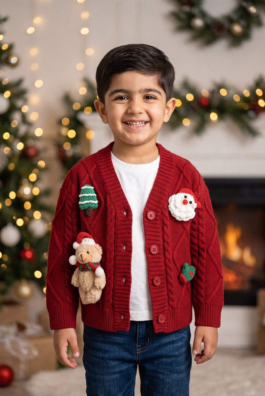 Festive Cardigan - PRE ORDER (DELIVERY BY MID NOV)