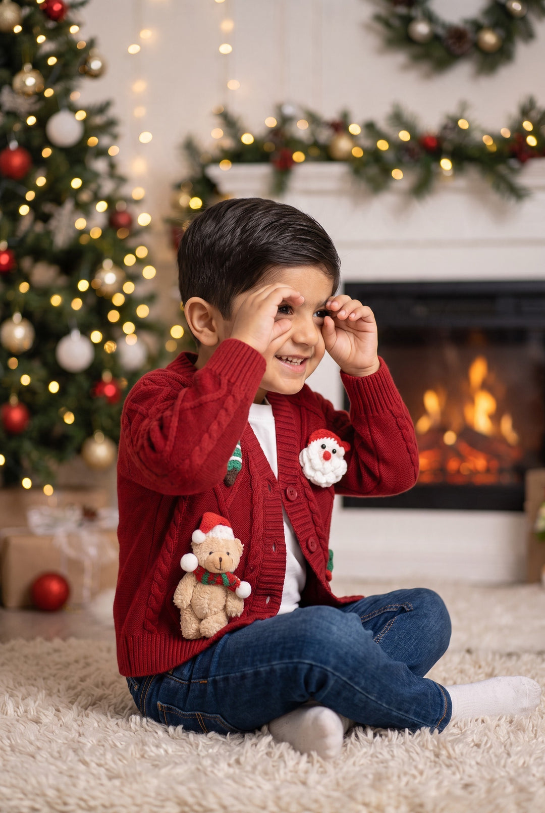 Festive Cardigan - PRE ORDER (DELIVERY BY MID NOV)