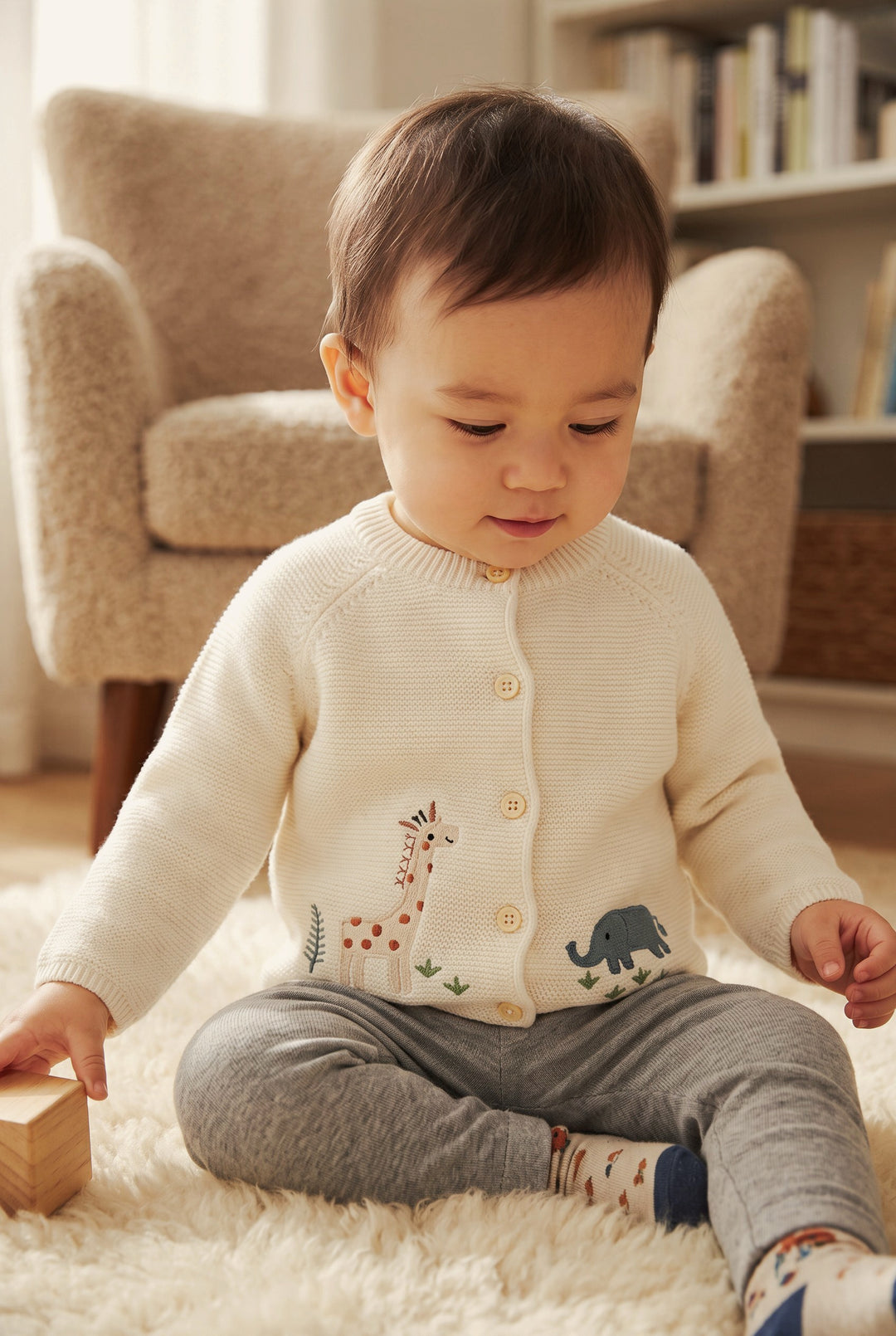 Safari Cardigan - PRE ORDER (DELIVERY BY MID NOV)