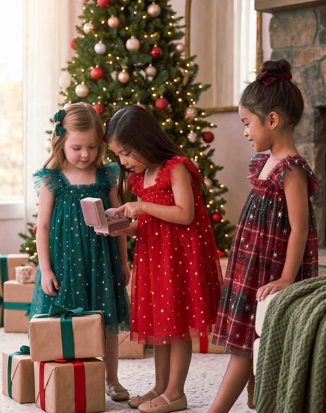 Little Mistletoe Dress - PRE-ORDER
