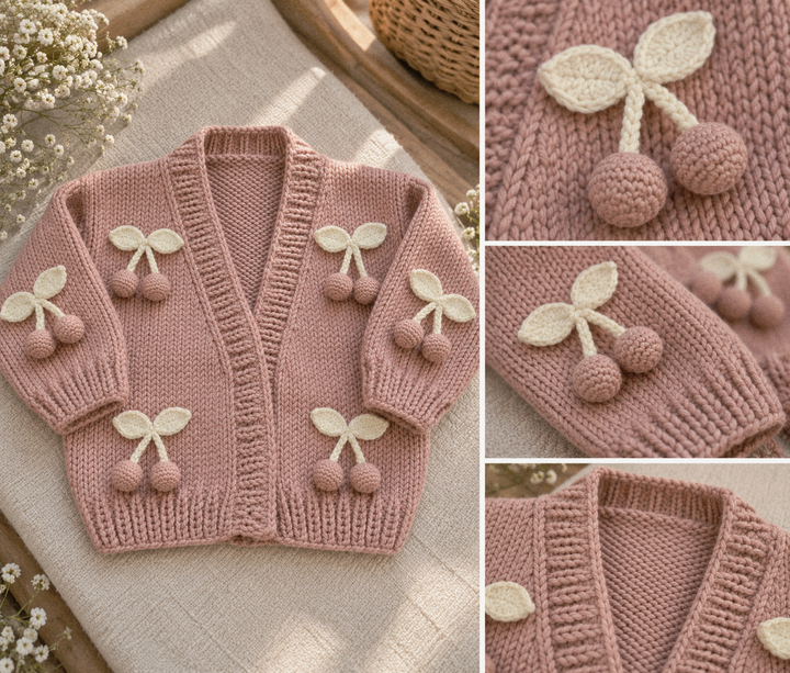 Cherry Blossom Cardigan - PRE-ORDERS