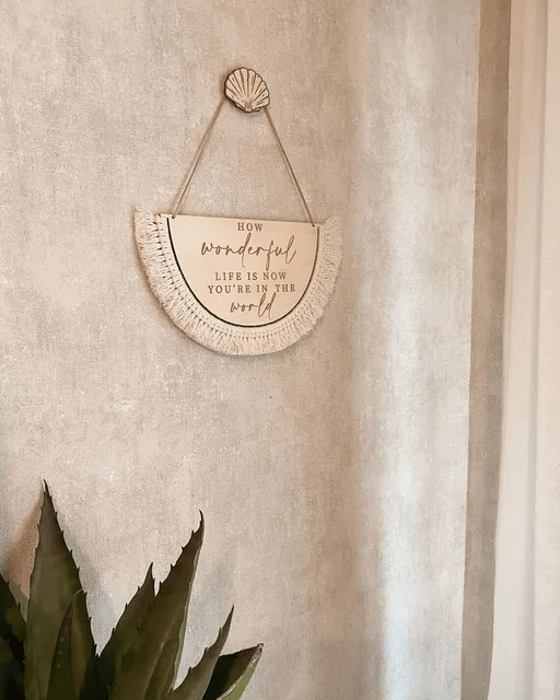 How Wonderful Hanging Macrame