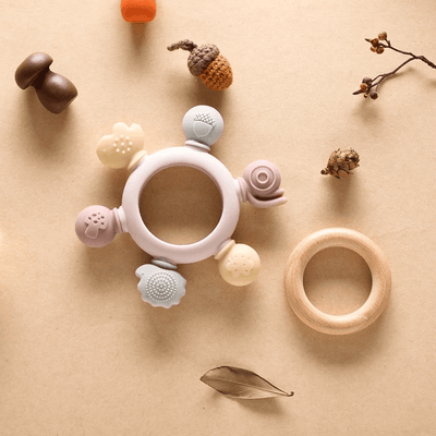 Pink Round Teether