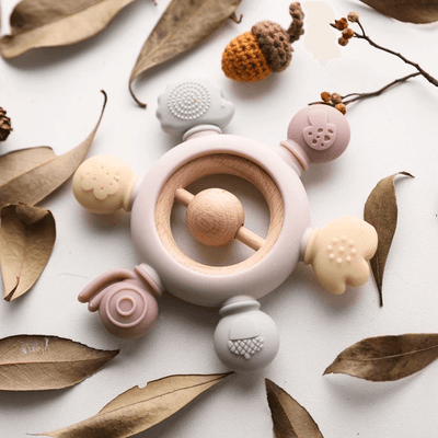 Pink Round Teether
