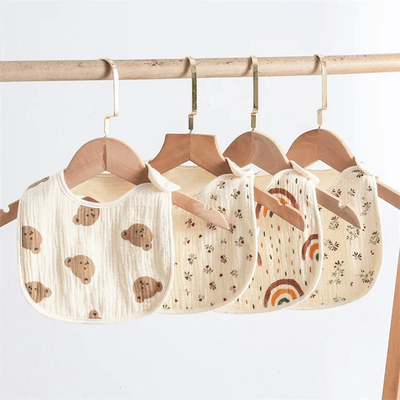 Cotton Muslin Bibs
