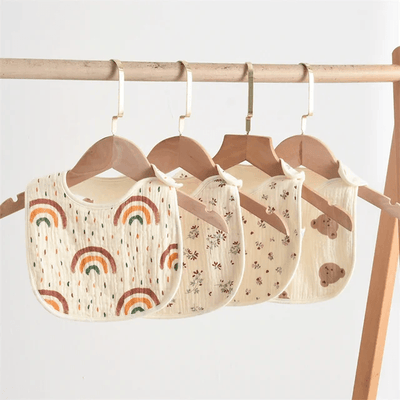 Cotton Muslin Bibs