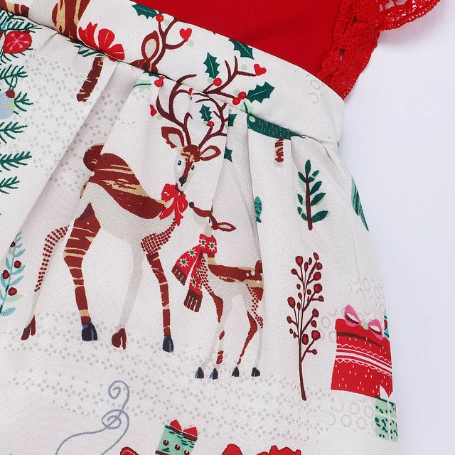 Christmas Lace Dress