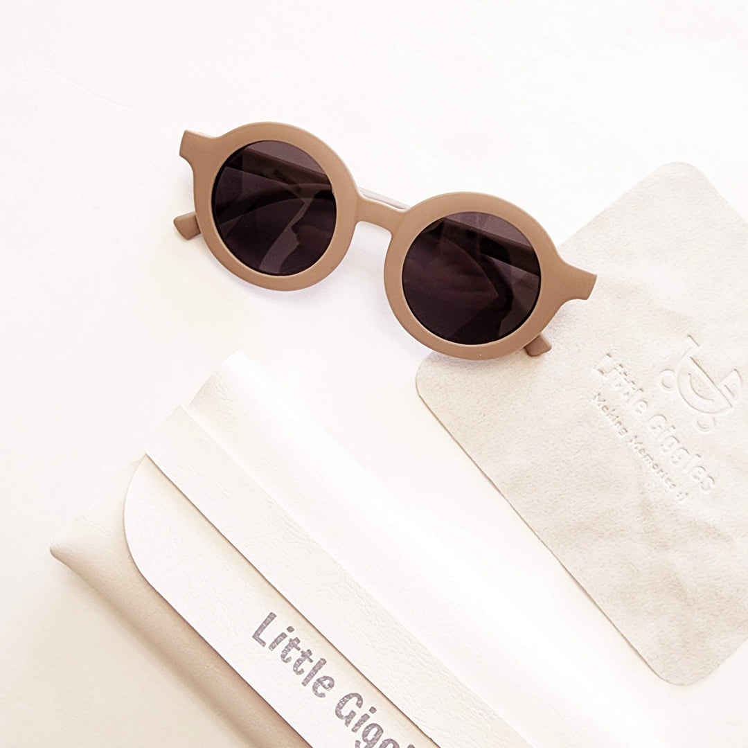 Brown Flexible Sunglasses