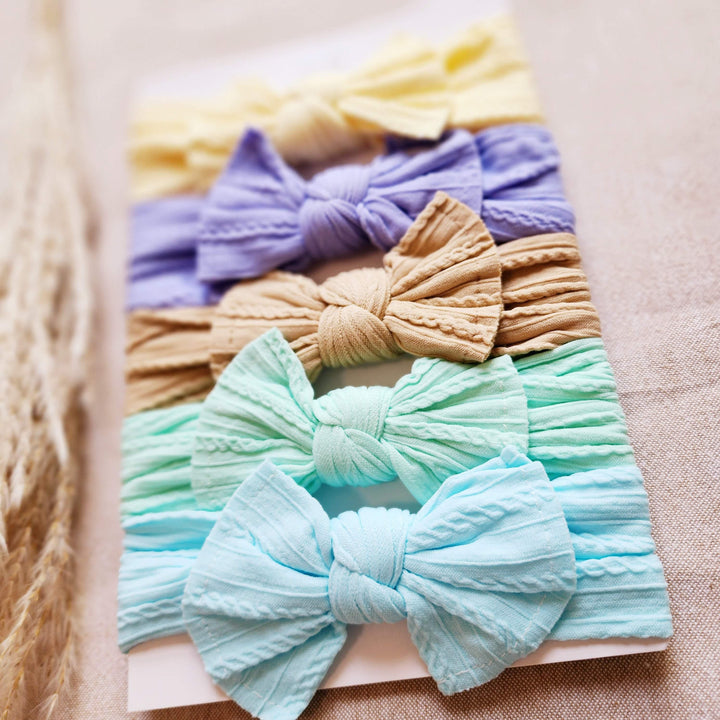 Bow Headbands -Spring Set