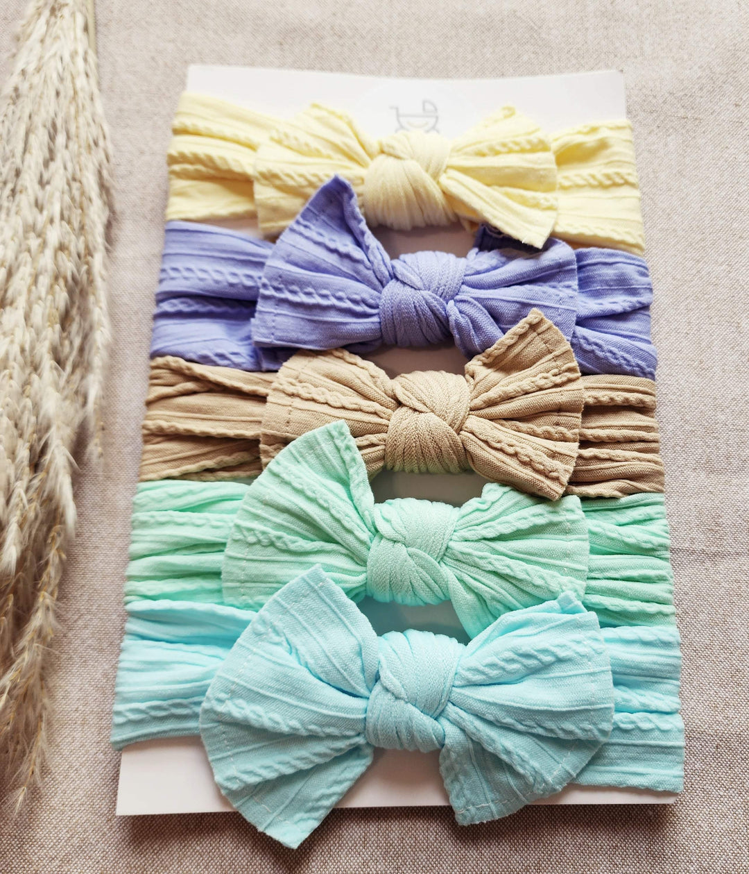 Bow Headbands -Spring Set