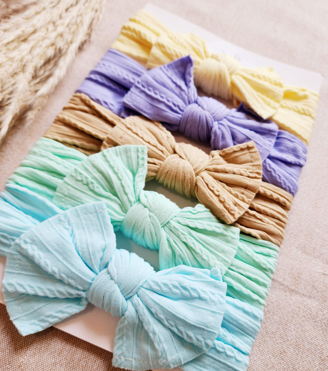 Bow Headbands -Spring Set