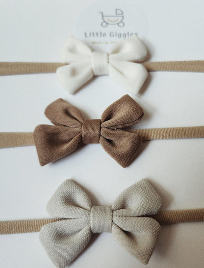 Cosy Neutral Bows