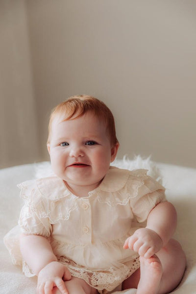 Anna Lace Romper