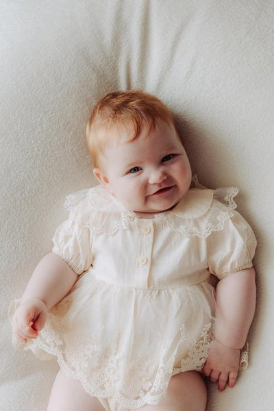 Anna Lace Romper