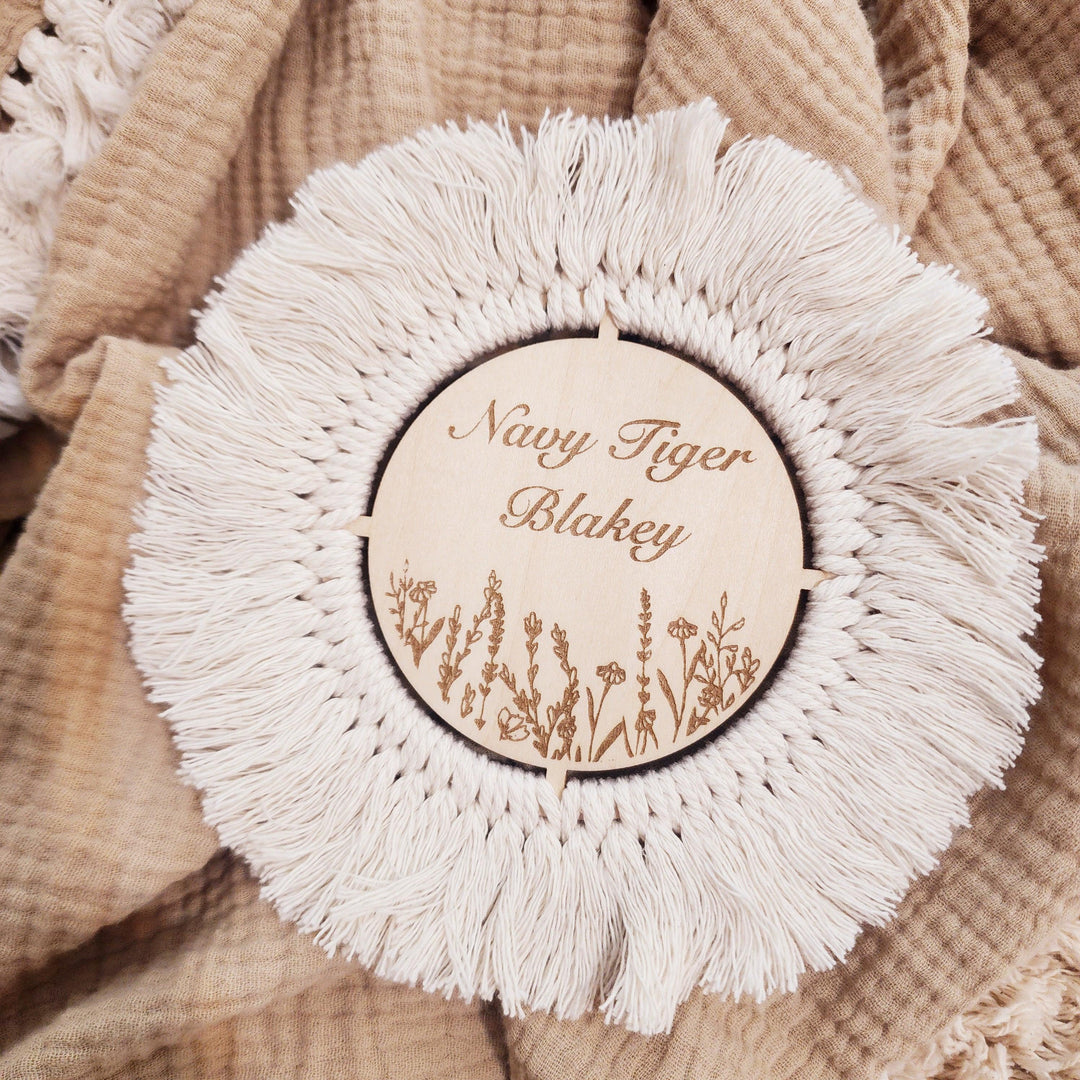 Custom Macrame Discs