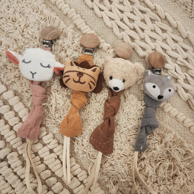 Animal Pacifier Clips