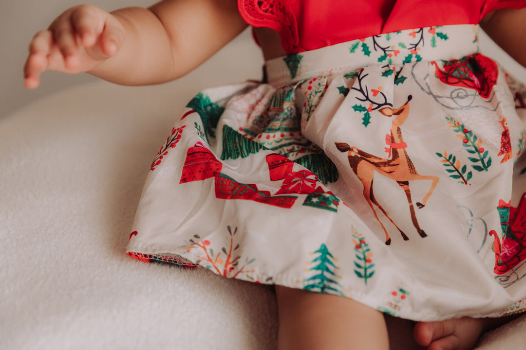 Christmas Lace Dress