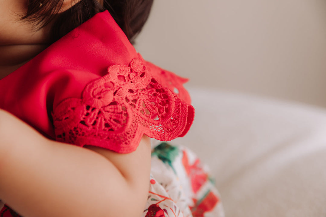 Christmas Lace Dress